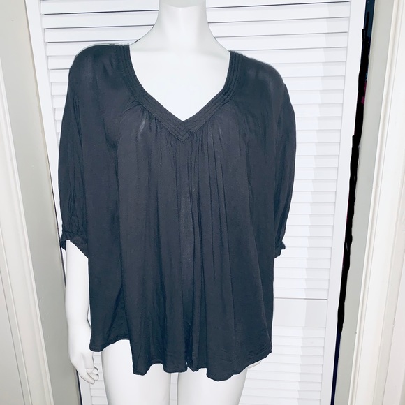 FREE PEOPLE BOHO BLOUSE - Picture 2 of 4